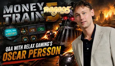Kereta api futuristik dengan nuansa steampunk yang ikonik dalam seri Money Train 5.